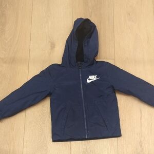 Nike Dark Blue Kids' Jacket with Hood